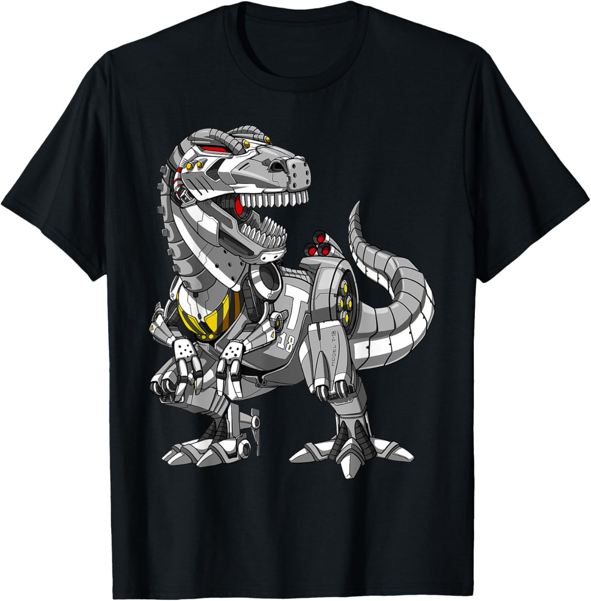 T-Rex Dinosaur Robot T-Shirt