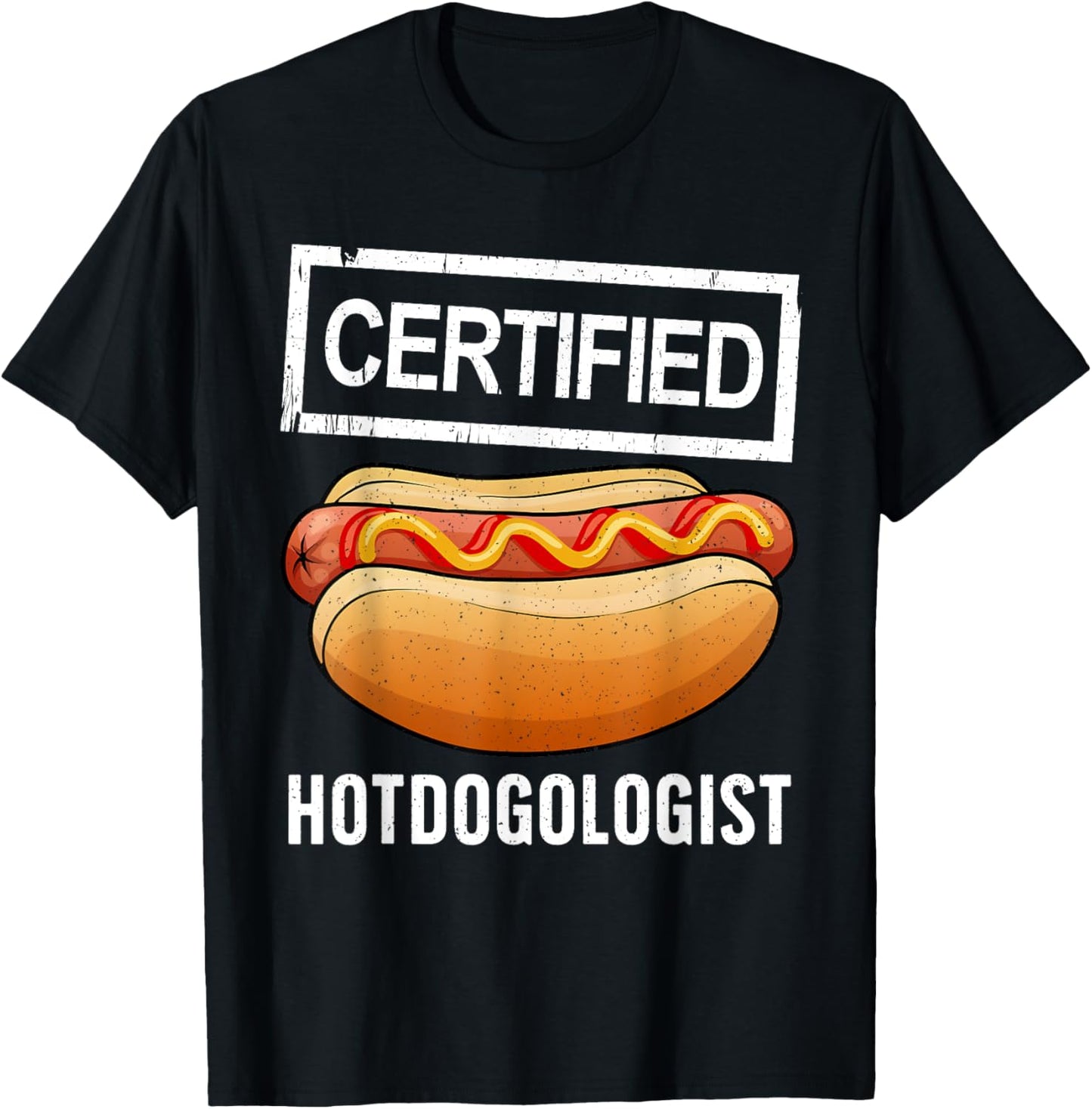 Cool Hotdog Outfit For Men Women Adult Hotdog Hot Dog Lover T-Shirt