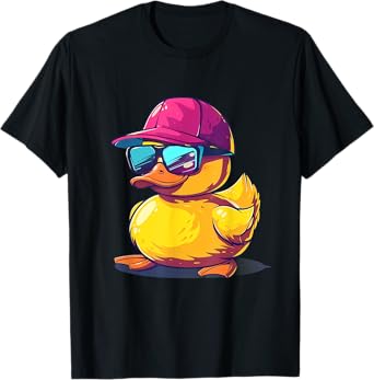 Rubber Duck Sunglasses Rubber Duck Lover Rubber Duckie T-Shirt