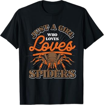 Just A Girl Who Loves Spider T-Shirt