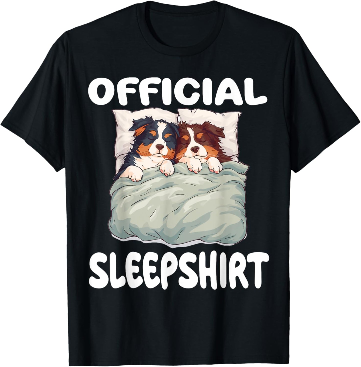 Australian Shepherd Dog Official Sleepshirt Pajamas T-Shirt