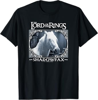 The Lord Of The Rings Shadowfax Celestial Poster T-Shirt