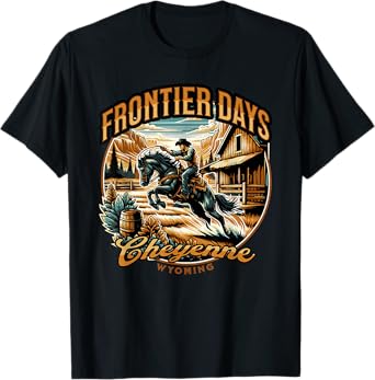 Cheyenne Wyoming Frontier Days Co0wboy T-Shirt