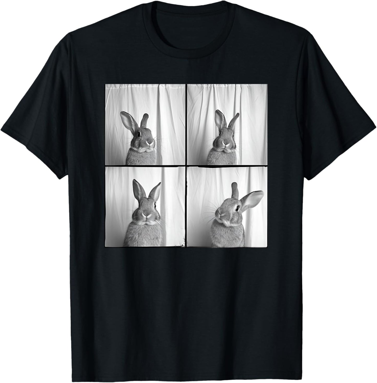 Cute Rabbit Lover Funny Animal Selfie Pet Bunny Rabbit Mom T-Shirt