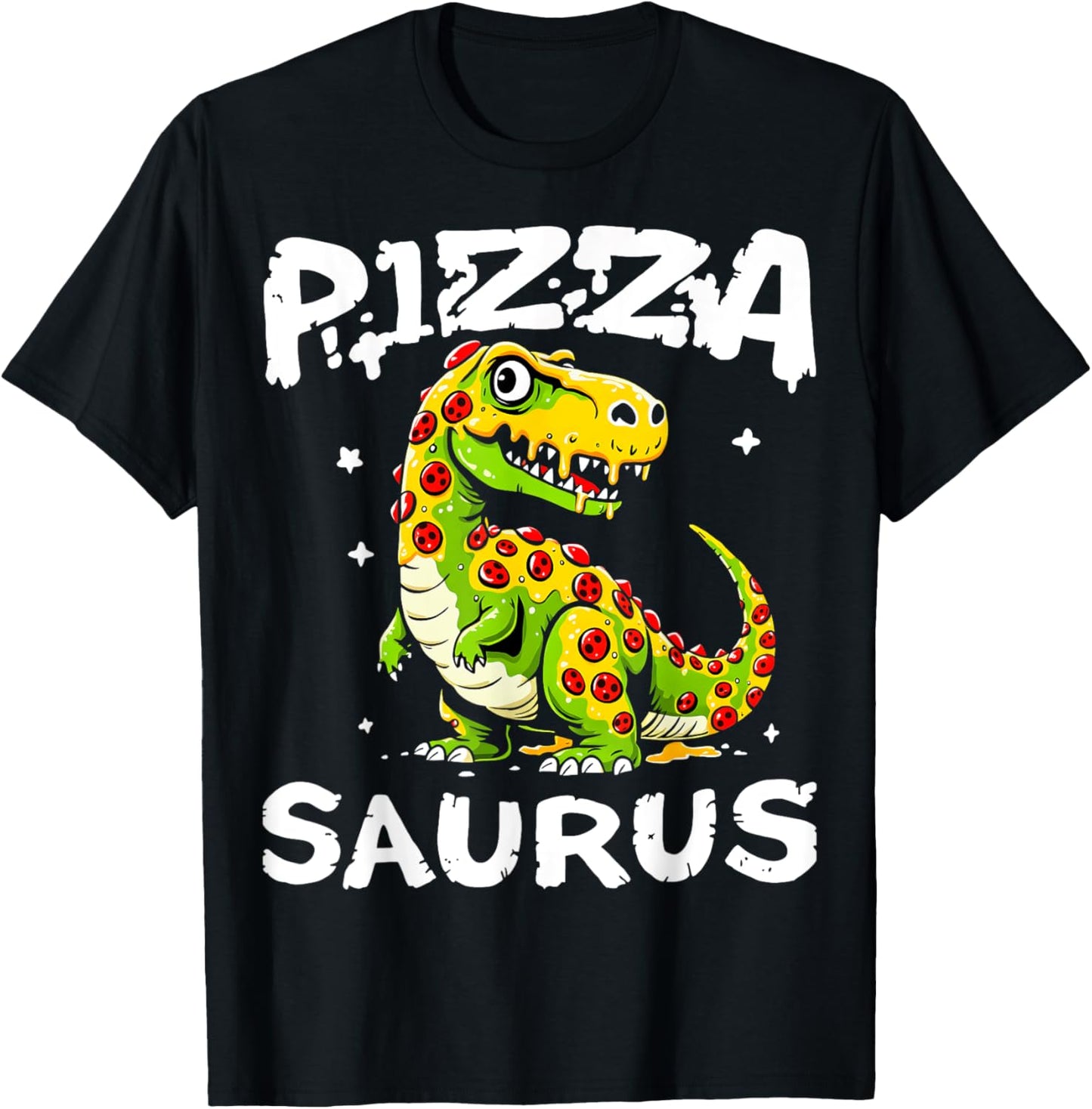 Funny Pizzasaurus Dinosaur Pizza Lover T-Shirt