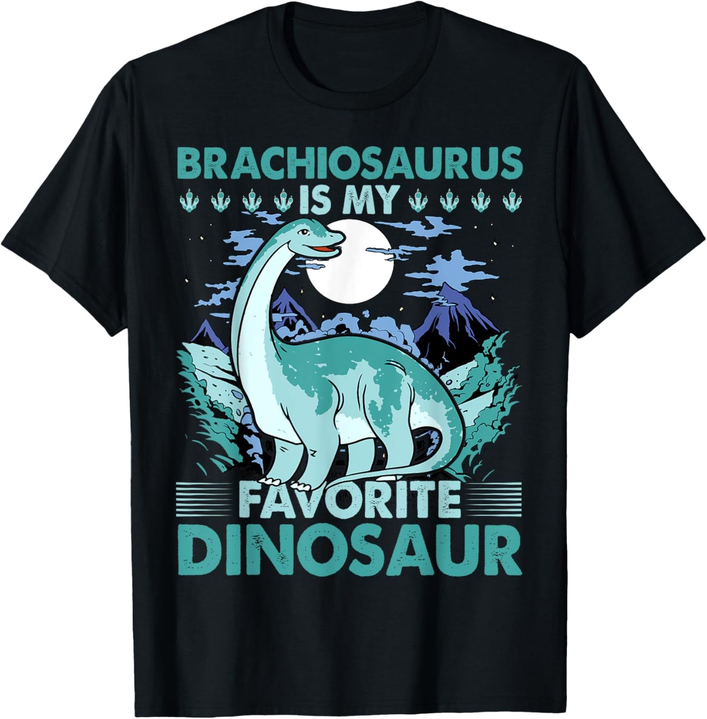 Brachiosaurus Is My Favorite Dinosaur Lover Paleontologist T-Shirt