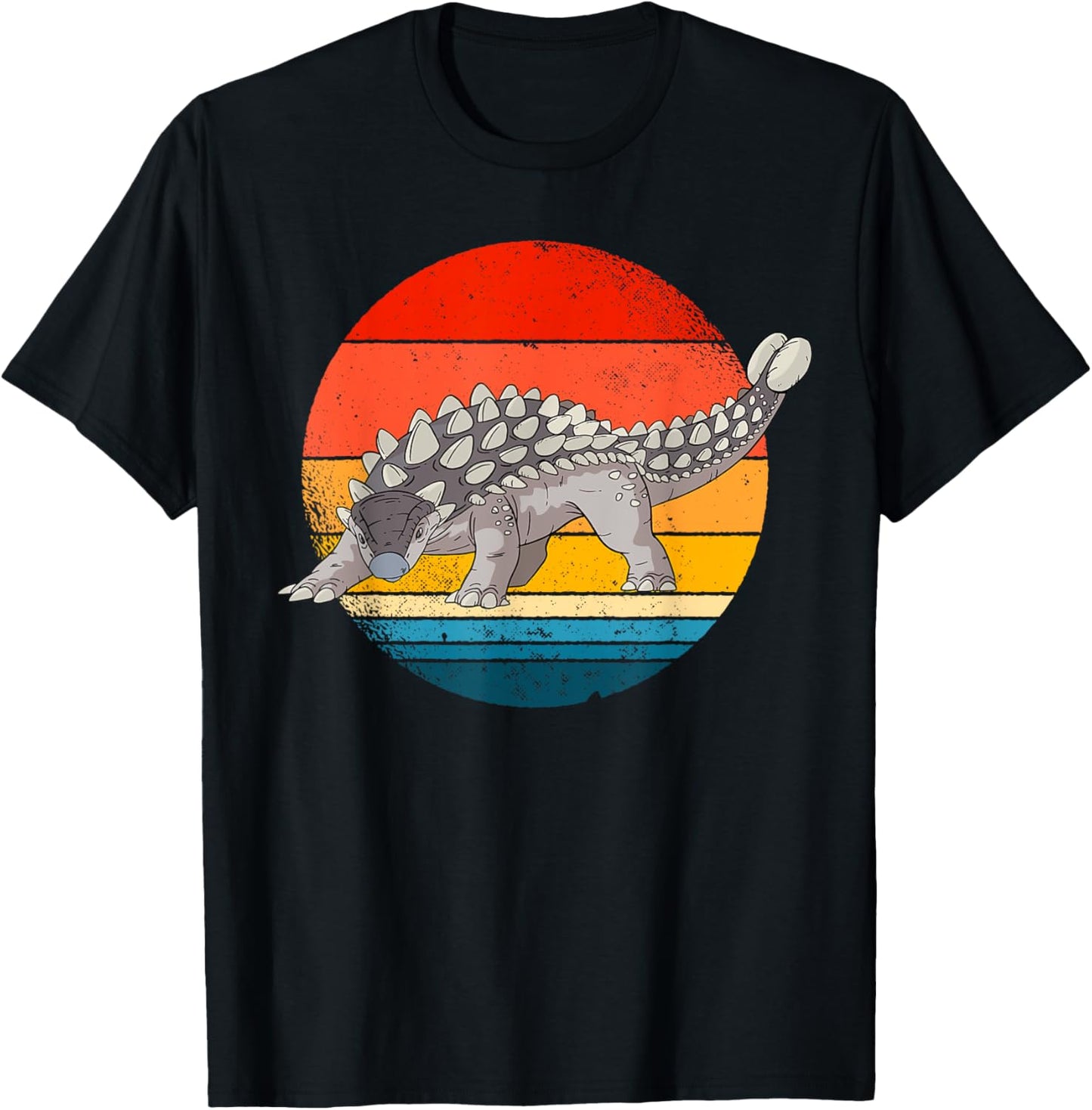 Great Ankylosaurus Retro Dinosaur Outfit T-Shirt