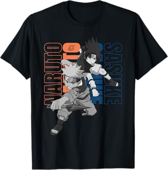 Naruto Kakashi & Sasuke T-Shirt