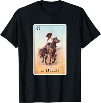 Vintage Mexican El Vaquero - Mexico Rodeo Cowboy T-Shirt