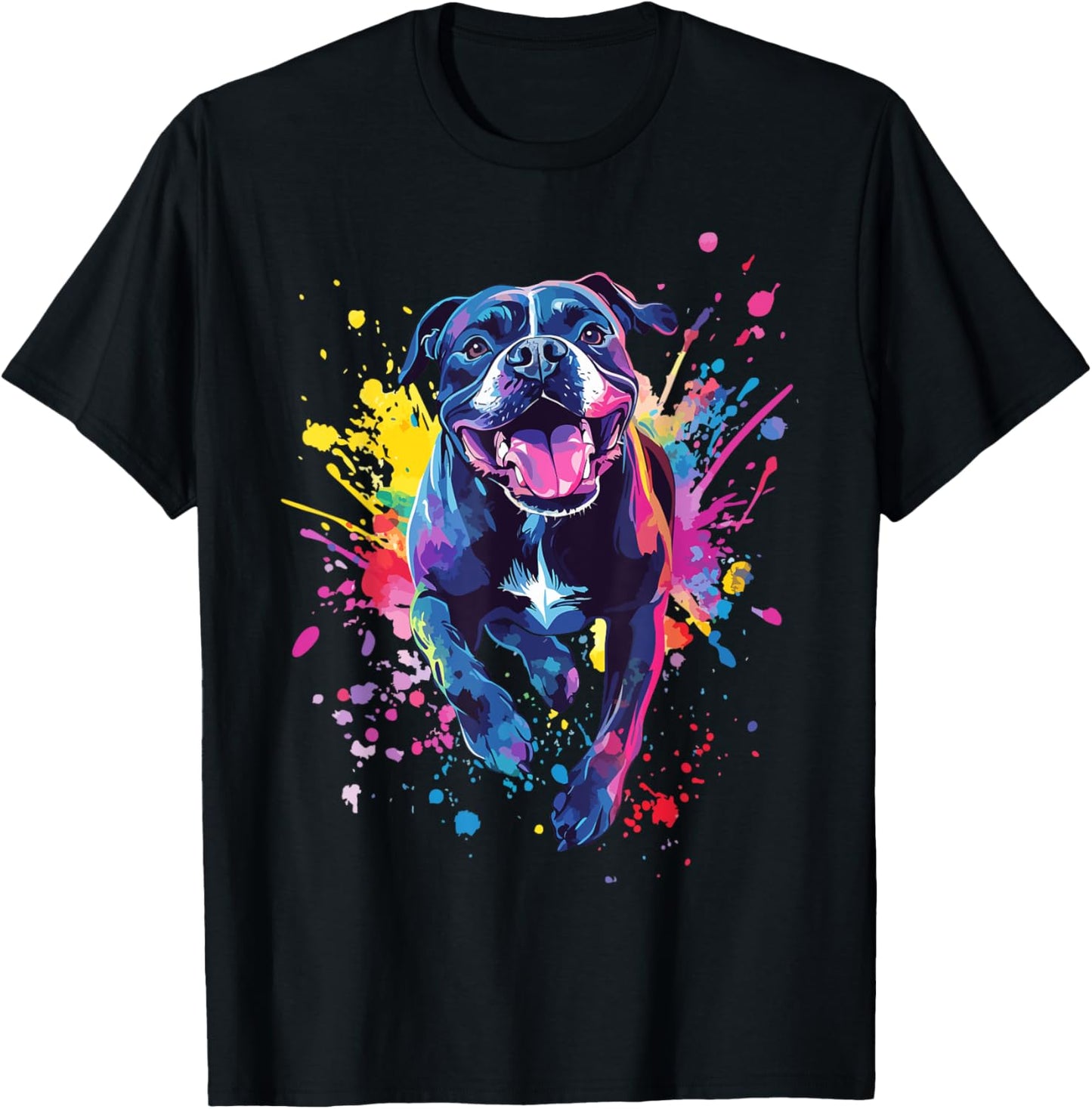 Cane Corso Lover Colorful Splash Art Cane Corso T-Shirt