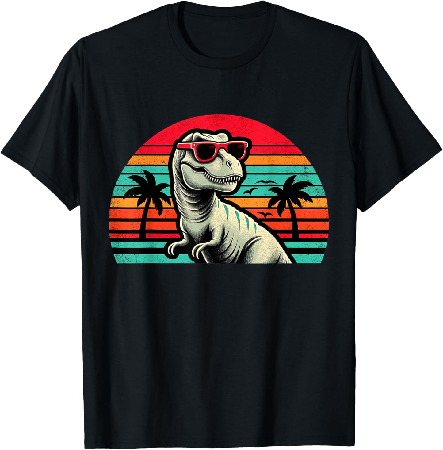 Funny Retro Vintage T Rex Rawrsome Tyrannosaurus Rex T-Shirt