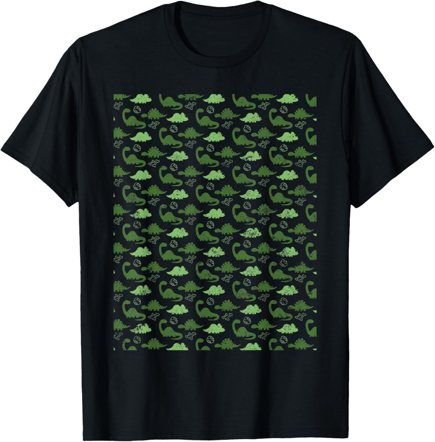 Dinosaur Print Cute Childish ABDL AB/DL Design Print T-Shirt