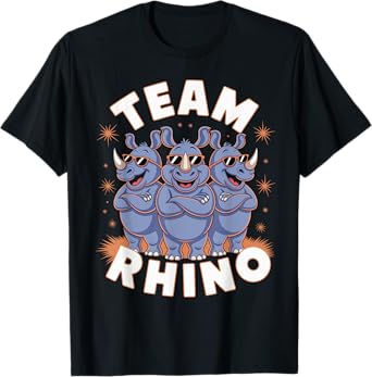 Team Rhino Shirt | Rhinoceros Costume | Products for Rhino T-Shirt