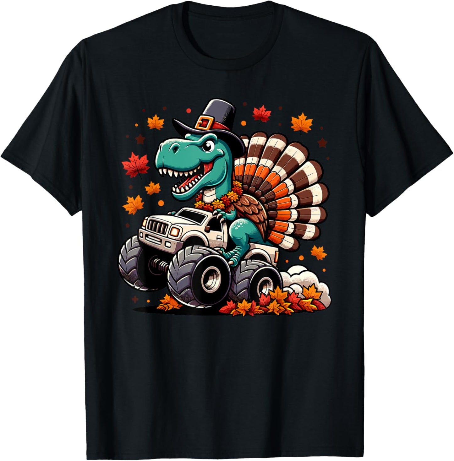 Boys Thanksgiving Shirt Kids Fall Shirts Toddler Boy 3t 4t 5 T-Shirt
