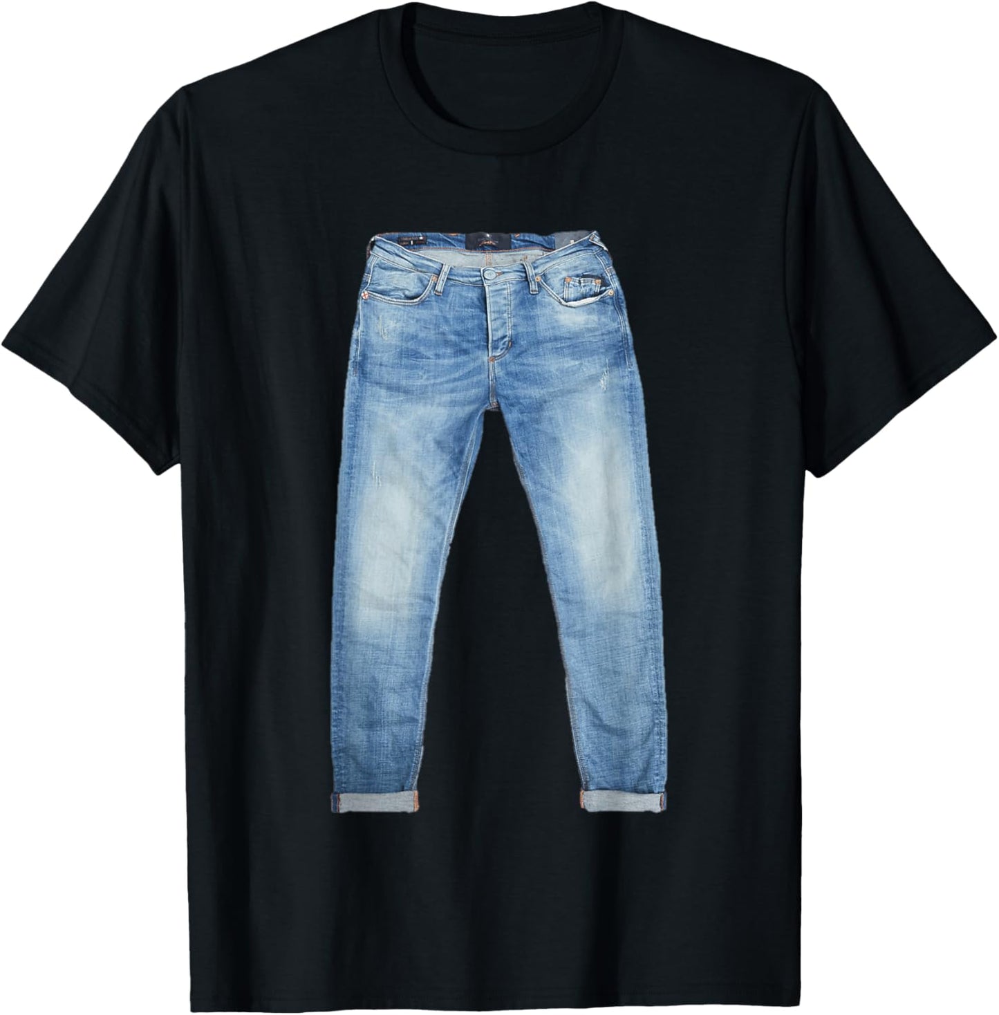 Jeans Trousers Funny Halloween Joke T-Shirt