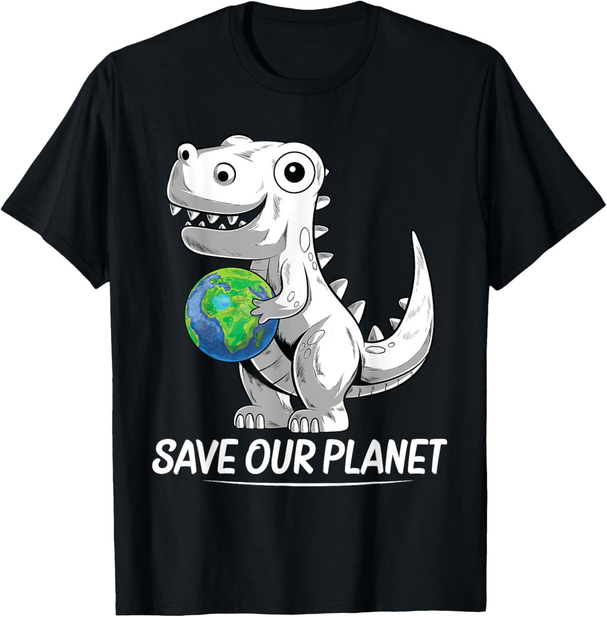 Save our Planet Earth Day 2021 Trex Environment kidsToddler T-Shirt