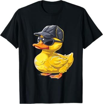 Rubber Duck Rubber Duckie Sunglasses Rubber Duck Lover T-Shirt