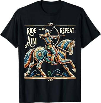 Horse Archer Tournament Mounted Archery T-Shirt