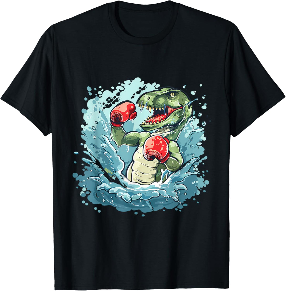 Boxer Dinosaur Boxing Dino Kickboxing T-Rex Boxing Lover T-Shirt