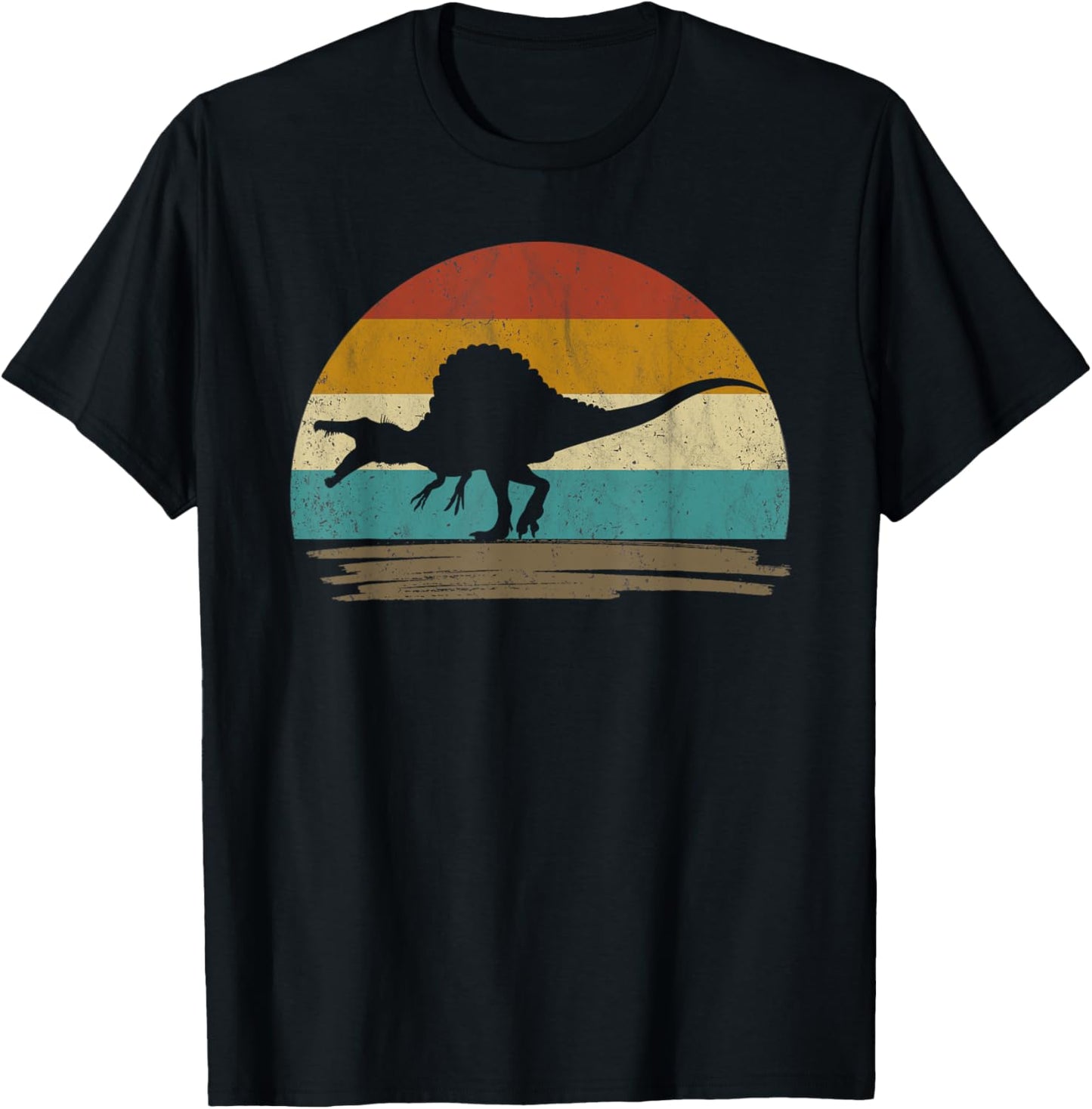 Retro Vintage Spinosaurus Dinosaur T-Shirt