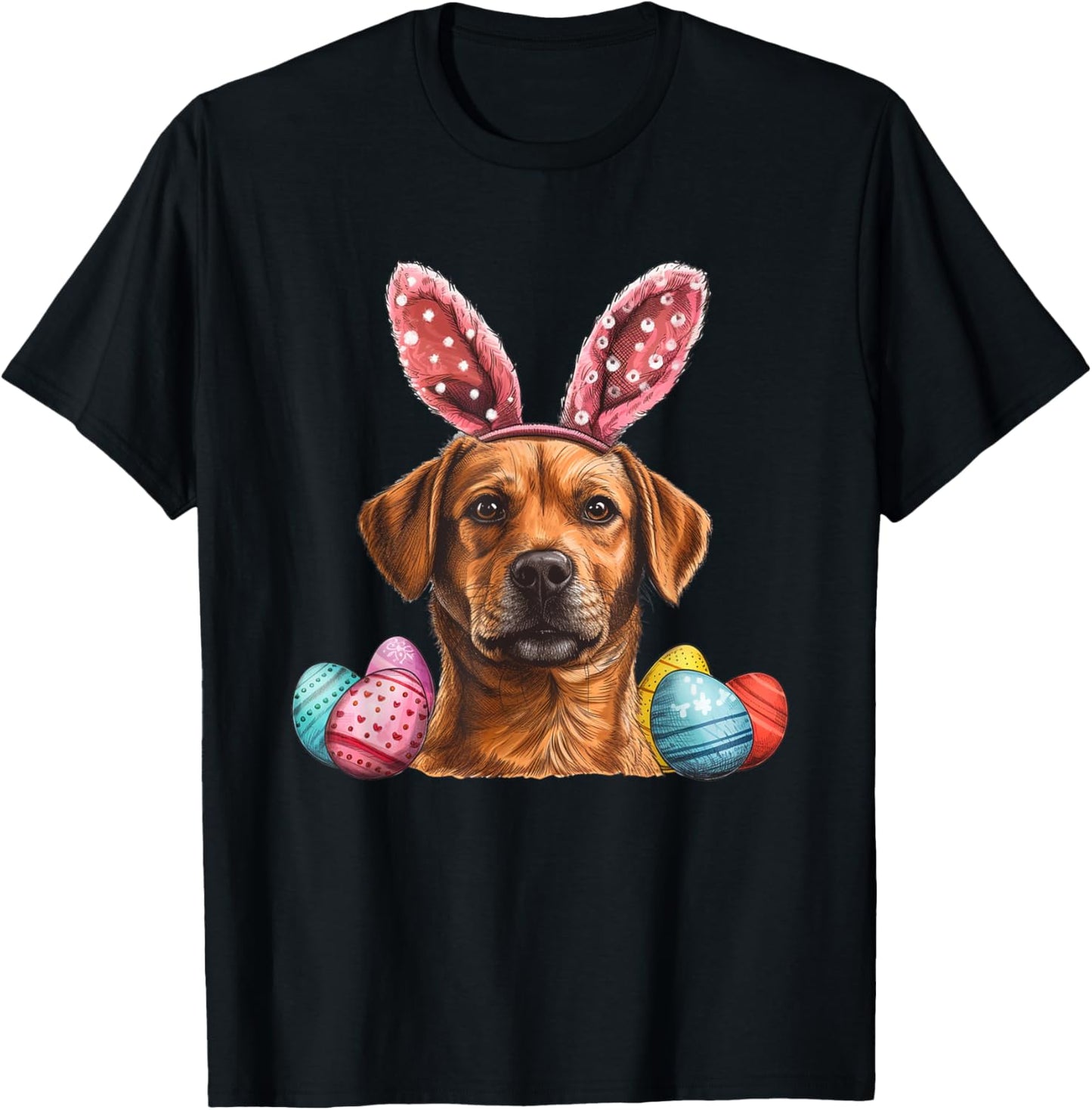 Easter Day Dog Easter Dog Easter Egg T-Shirt