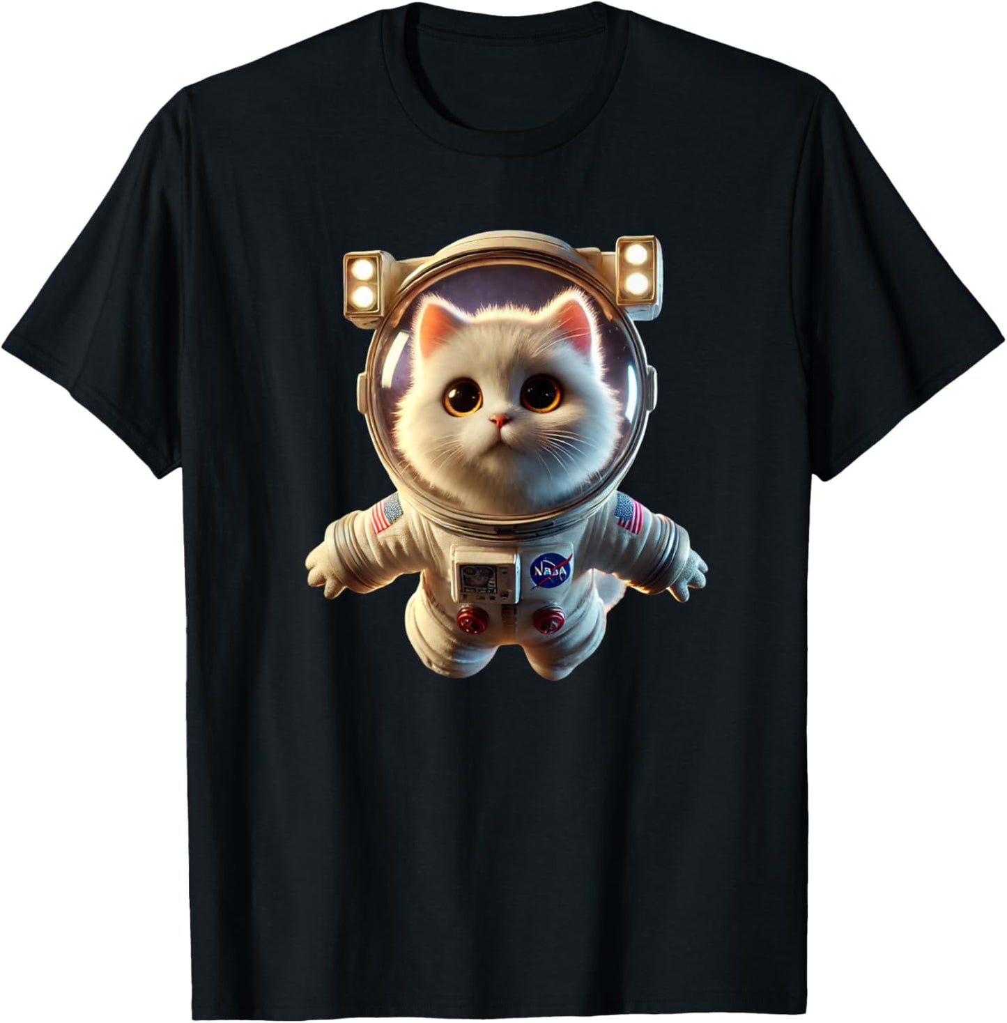 Cat Astronaut, Space Cat, Funny Planets gift Men Women kids T-Shirt