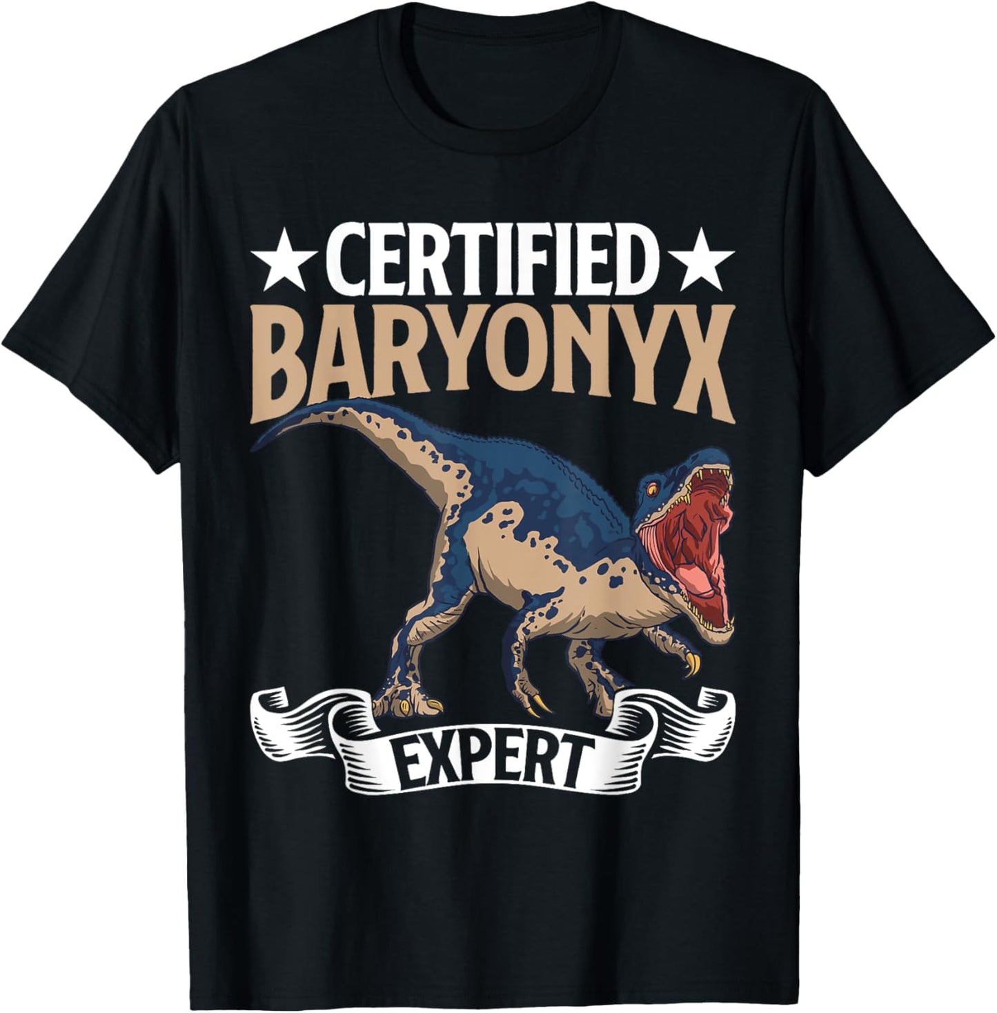 Certified Baryonyx Expert T-Shirt