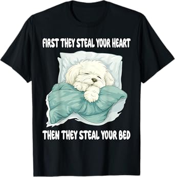 Coton De Tulear Sleeping Pajamas Nightgown T-Shirt