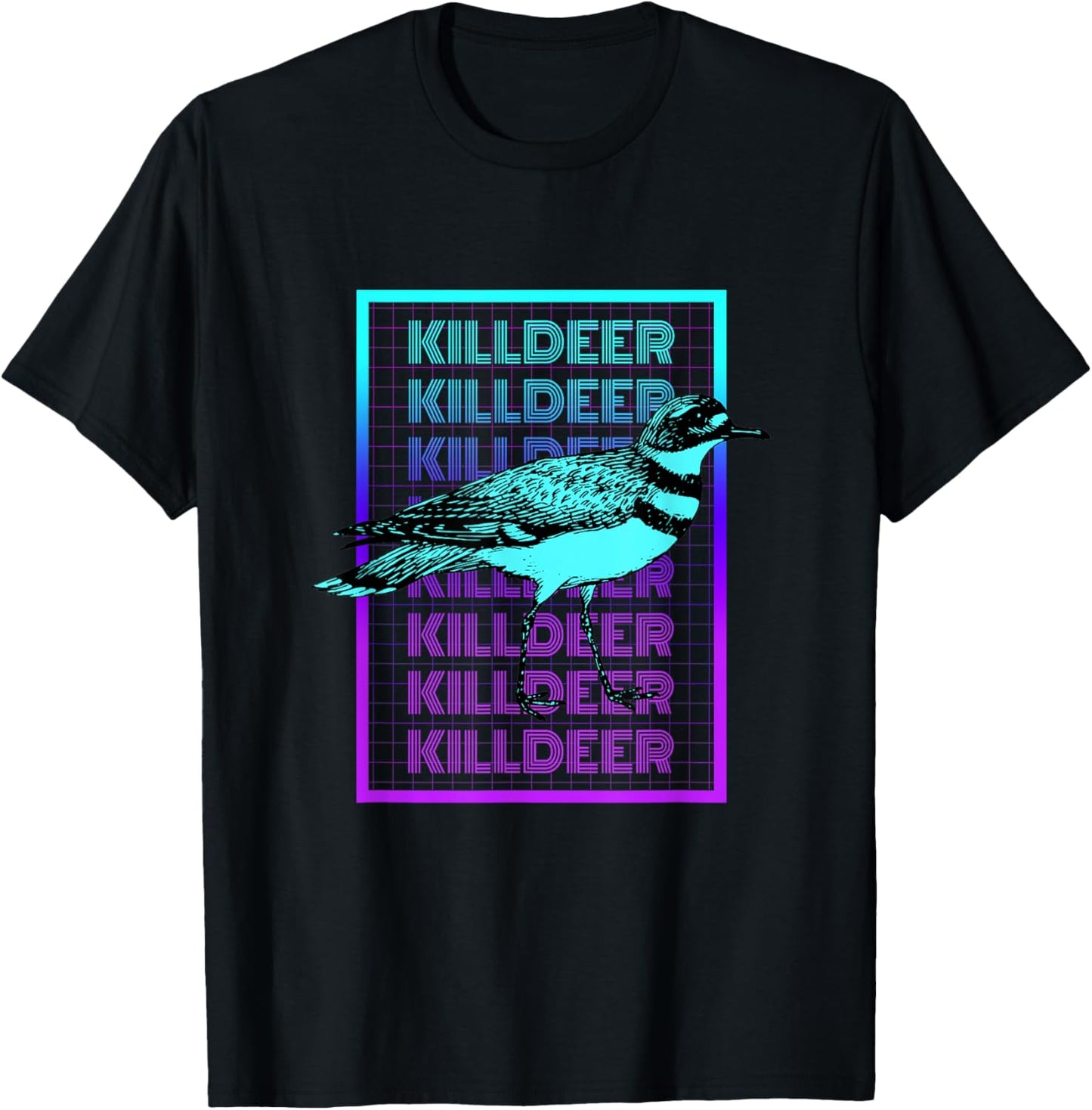 Killdeer Bird Vintage Retro Killdeer T-Shirt