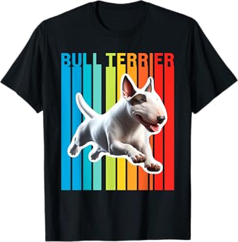 Colorful Bull Terrier T-Shirt