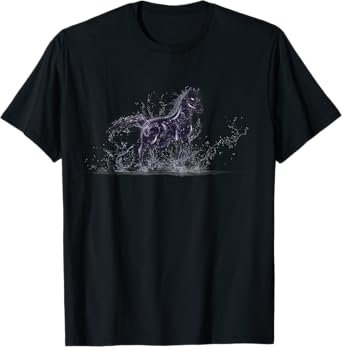 Water Spirit Horse Nokk Brook Horse Scandinavia Fairytale T-Shirt