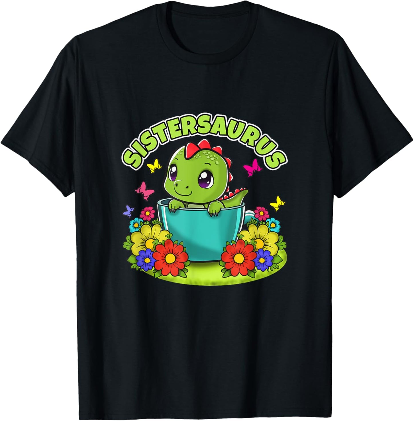 Dinosaur Sister Sistersaurus Sisters Siblings T-Shirt