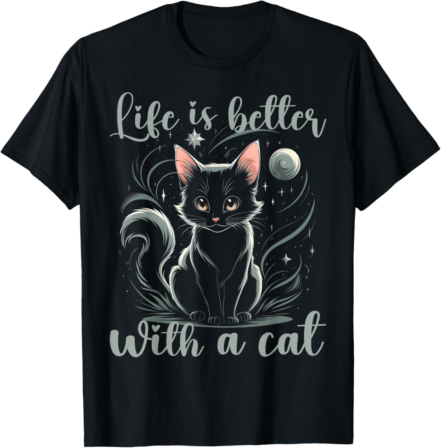 Cats Lover Funny Cute Cat T-Shirt