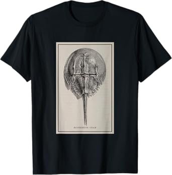 Vintage Horseshoe Crab Illustration (1923) T-Shirt