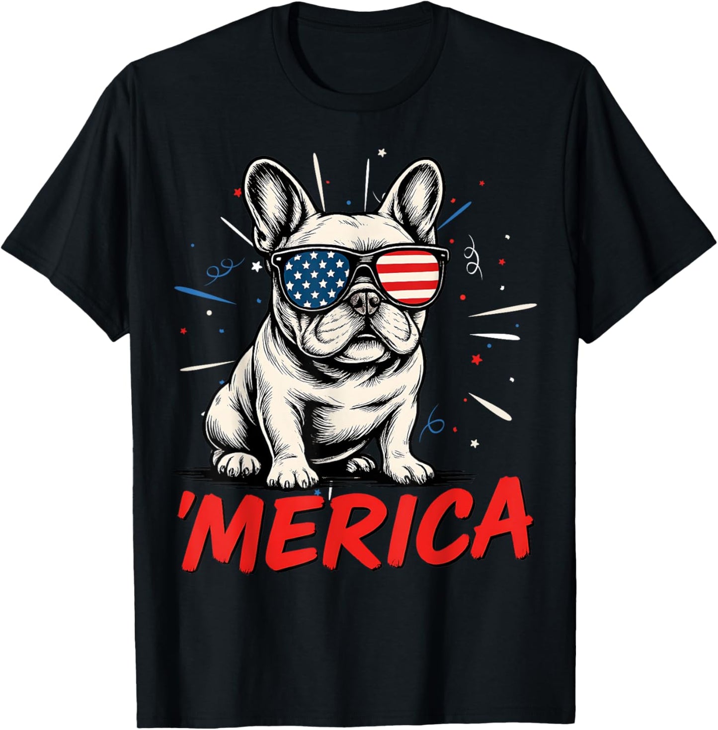 Patriotic Labrador Retriever Dog Merica US Flag 4Th Of July T-Shirt