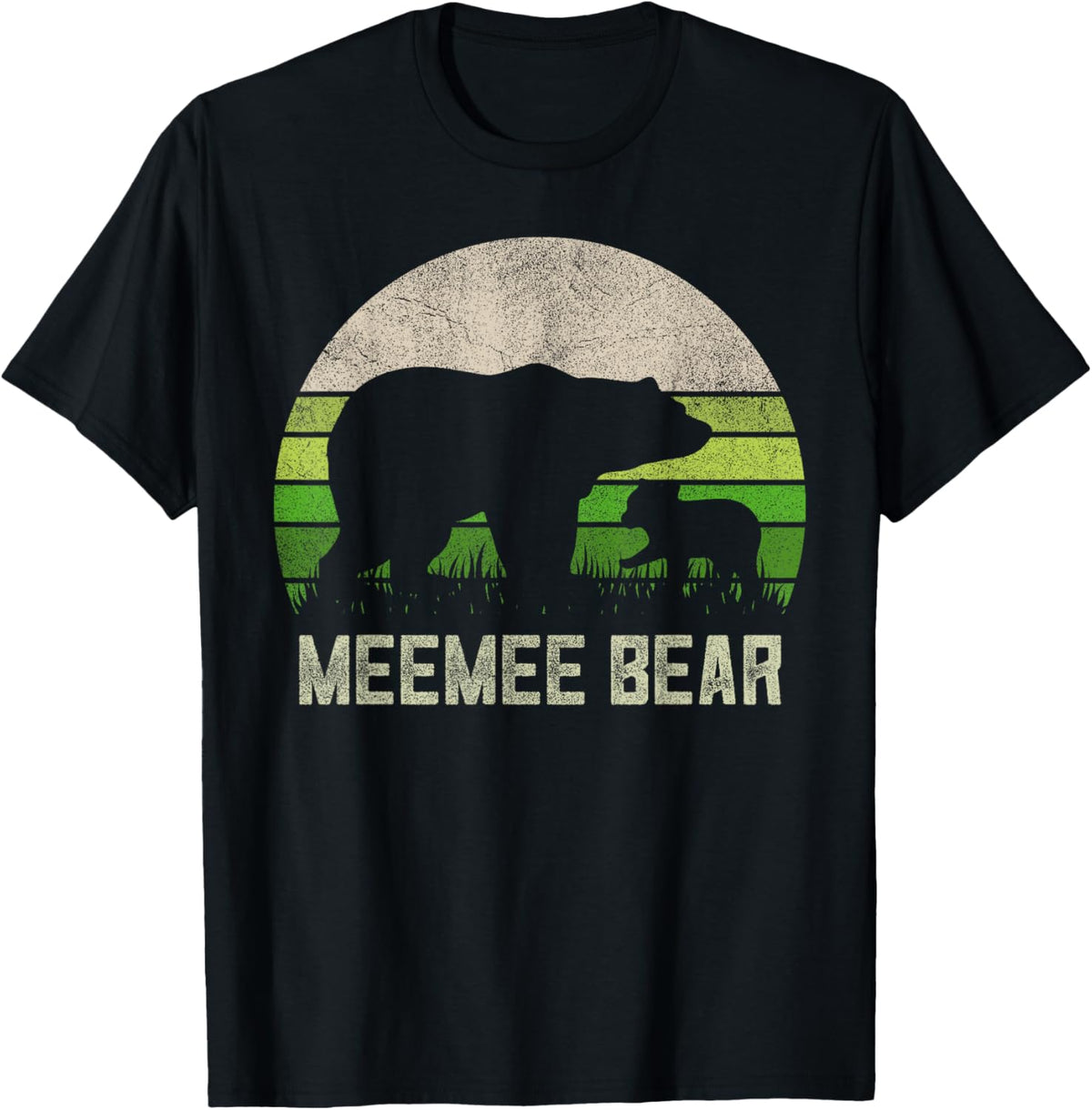 Funny Grandma Shirt From Grandson Granddaughter, Meemee Bear T-Shirt