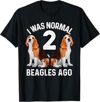 Funny Beagle Dog Art For Men Women Boys Girls Beagle Lovers T-Shirt