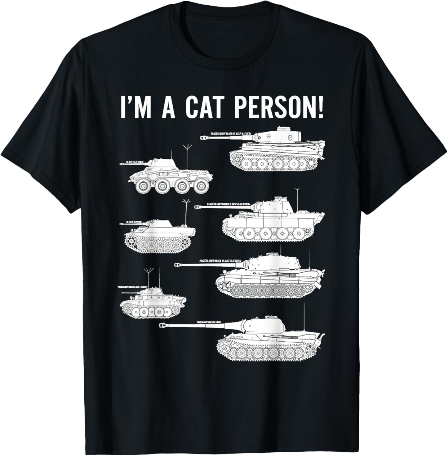 I'm A Cat Person Tank T-Shirt