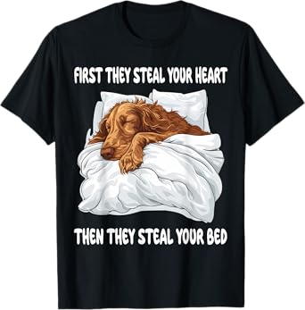 Irish Setter Sleeping Pajamas Nightgown T-Shirt
