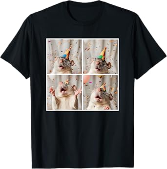 Funny Party Rat T-Shirt