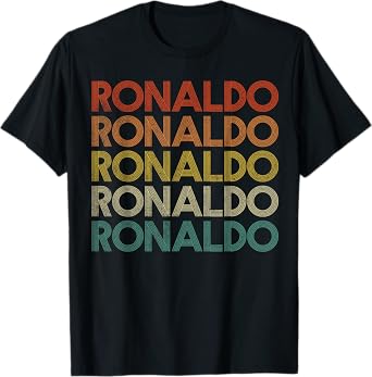 Ronaldo Vintage Retro T-Shirt