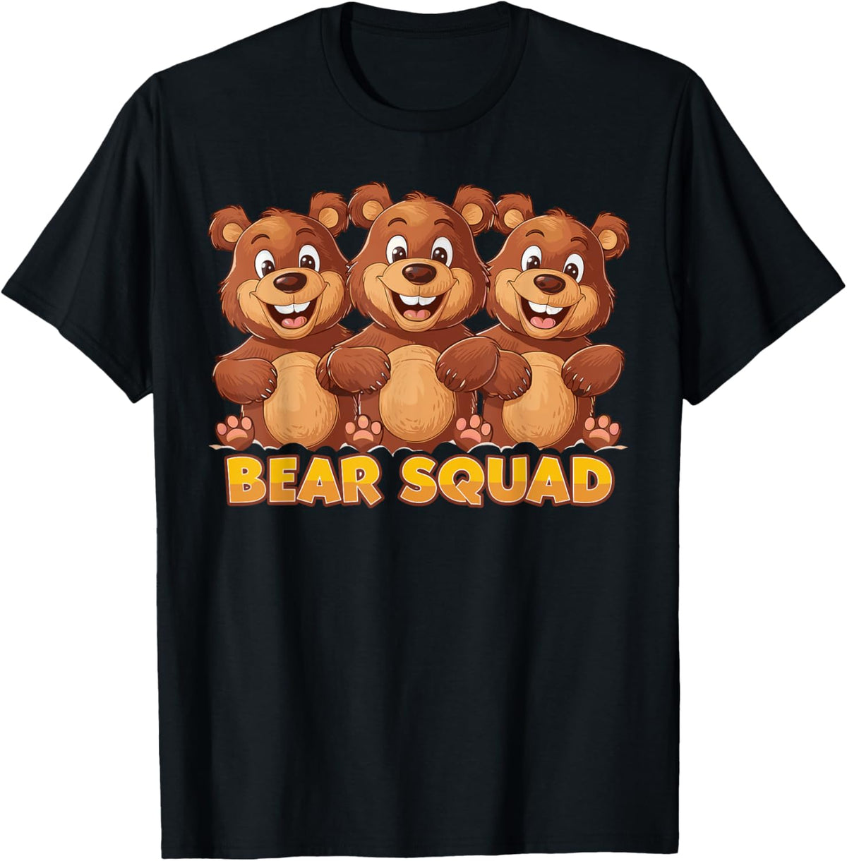 Bear Squad Tshirt for Bear Lover Shirt | Kids Bear T-Shirt