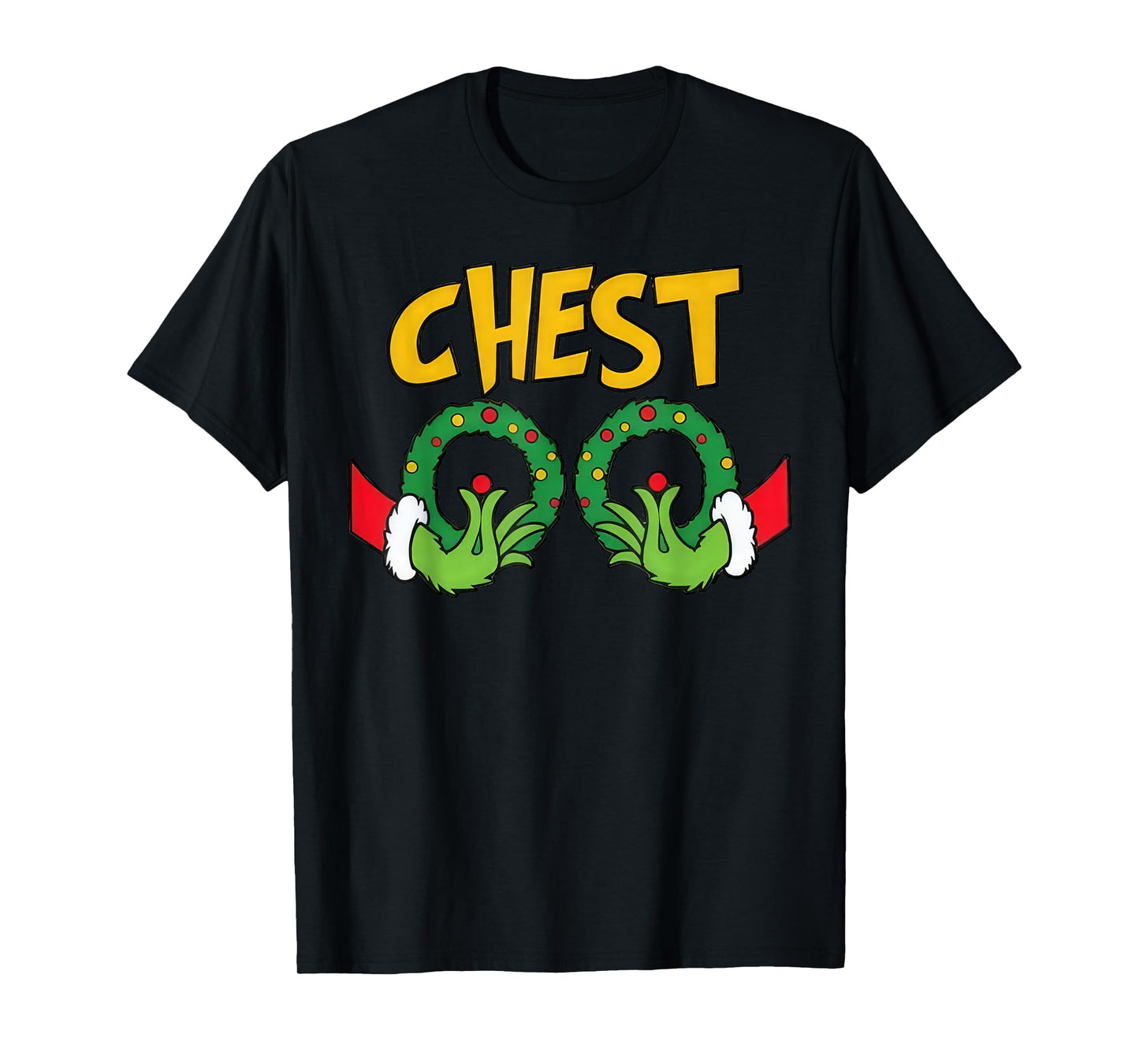Chest Nuts Christmas Shirt Funny Matching Couple Chestnuts T-Shirt