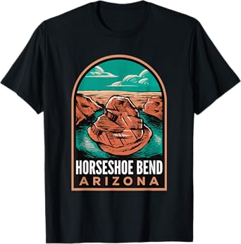 Horseshoe Bend Arizona Vintage T-Shirt