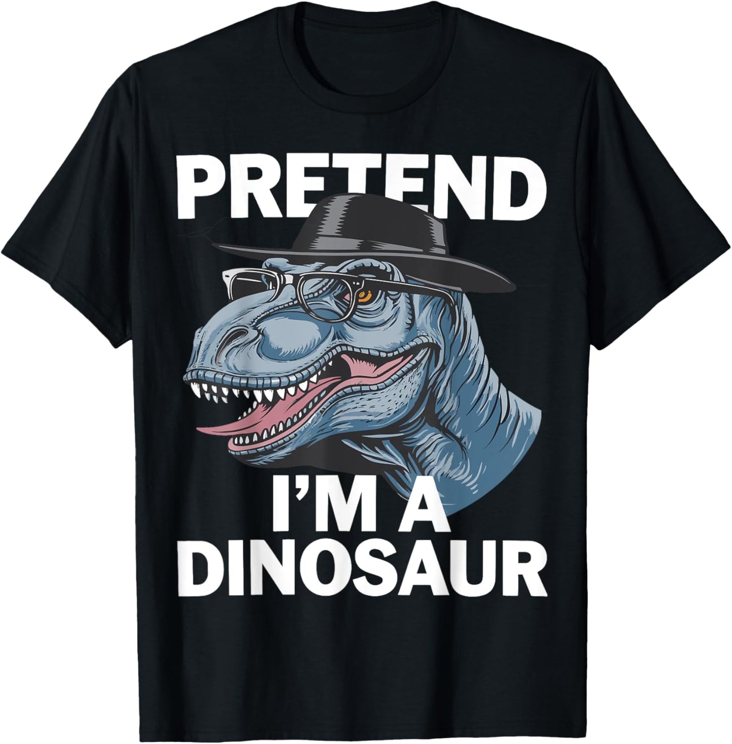 Pretend I’m a Dinosaur Funny Party Costume Halloween T-Shirt