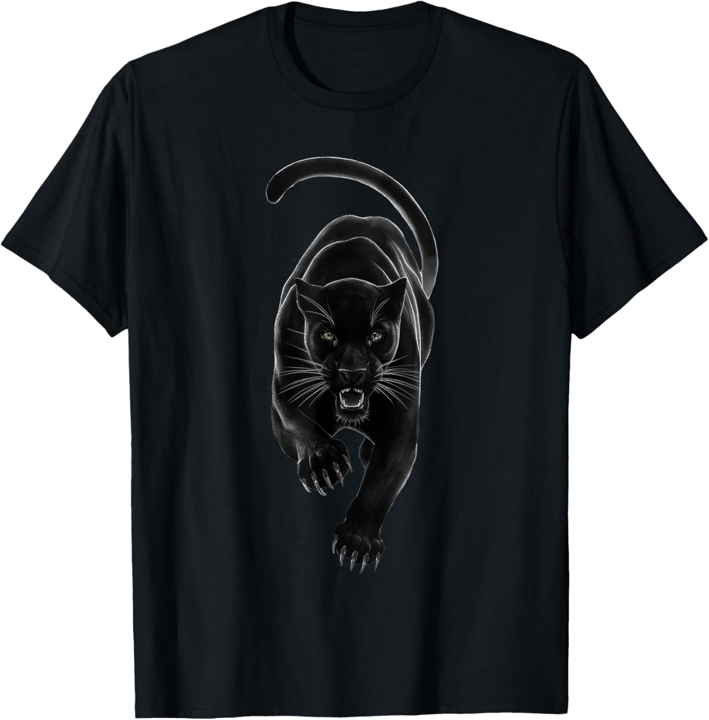 leopard jaguar Animal Powerful Cat Panther Graphic T-Shirt