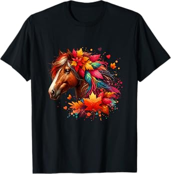 Horse Girl Teens Women Horses Lover Riding Horse T-Shirt
