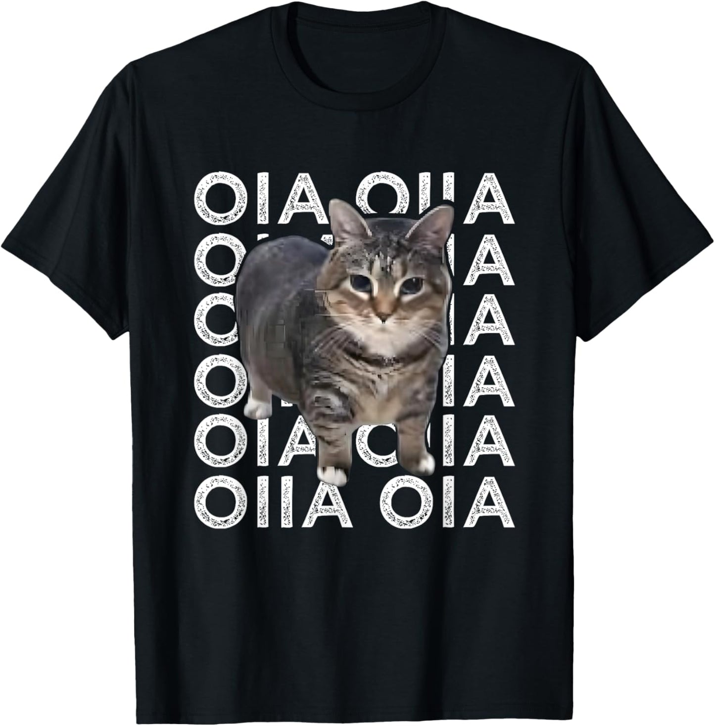 Oia Cat Meme I Wake Up Engage in Tomfoolery Oiia Cat Spinnin T-Shirt