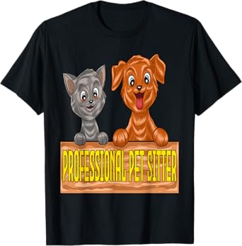 Professional Pet Sitter T-Shirt