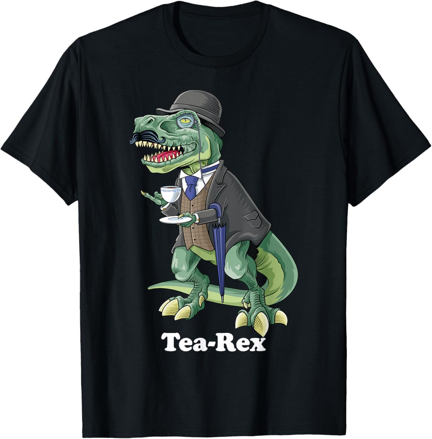 Tea Rex Funny T-Rex Dinosaur Cute Kawaii Dino Tea Pun T-Shirt